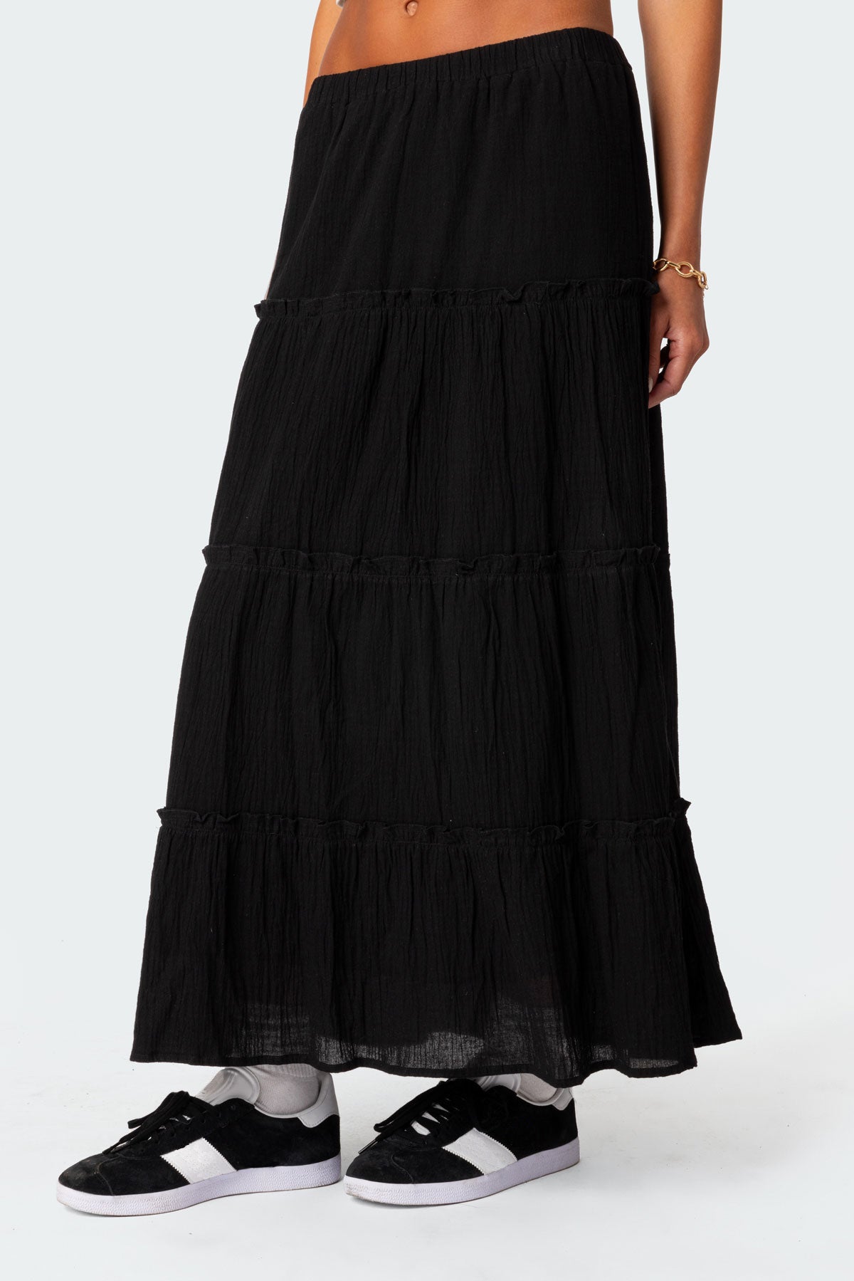 Charlotte Tiered Maxi Skirt - Image 3