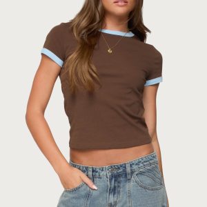 Zeke Contrast T Shirt