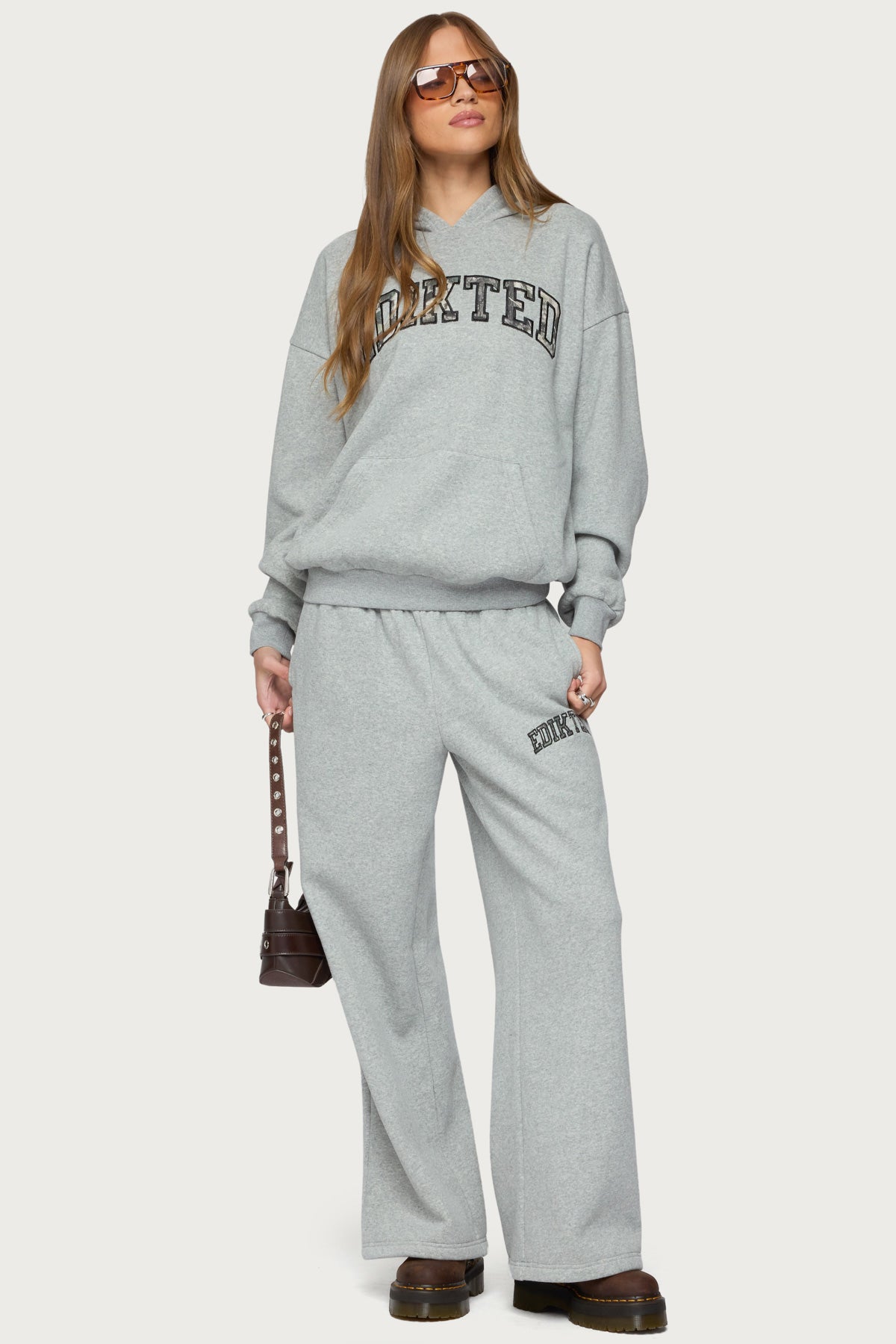 Camo Crush Edikted Oversized Hoodie - Image 2