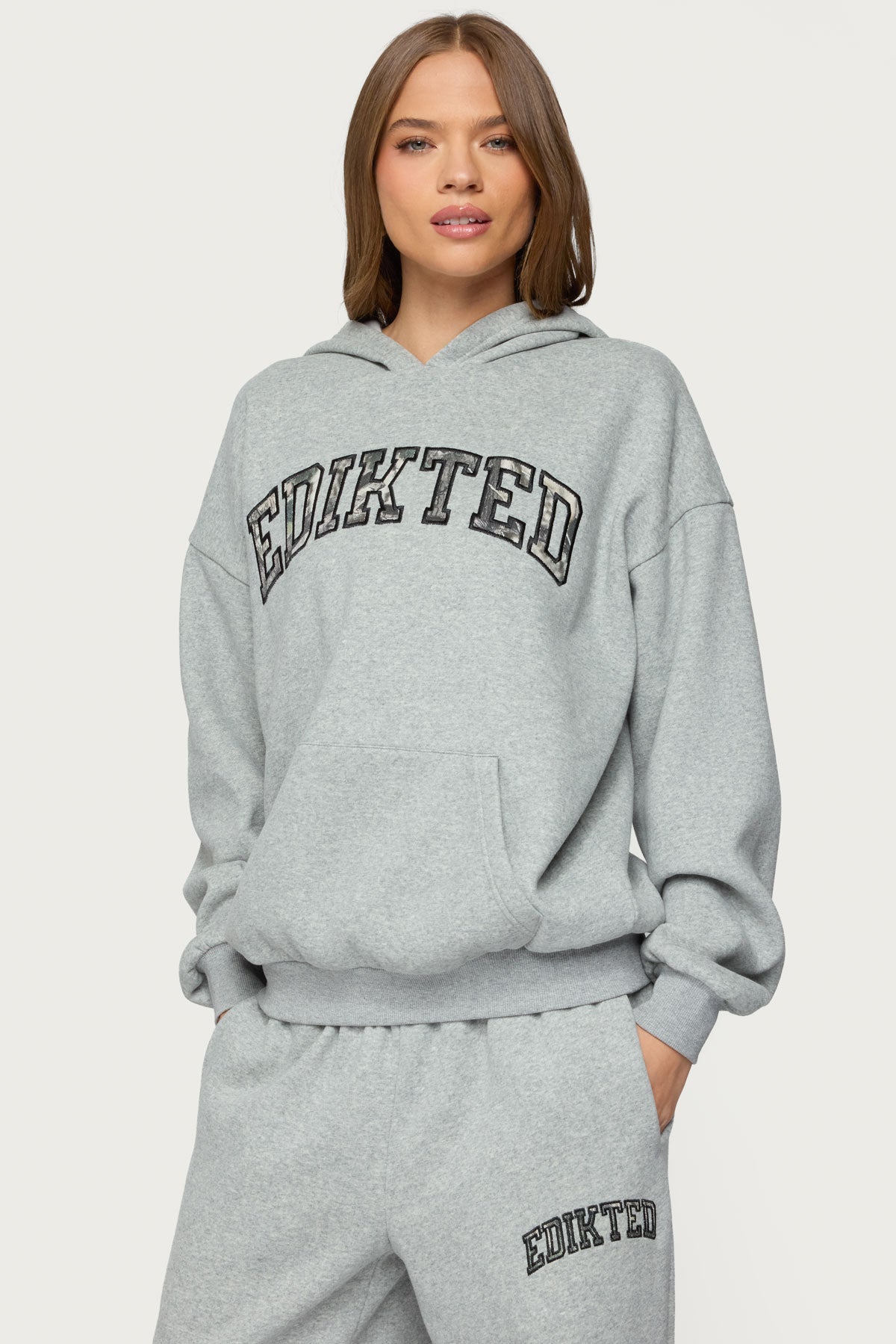 Camo Crush Edikted Oversized Hoodie - Image 3