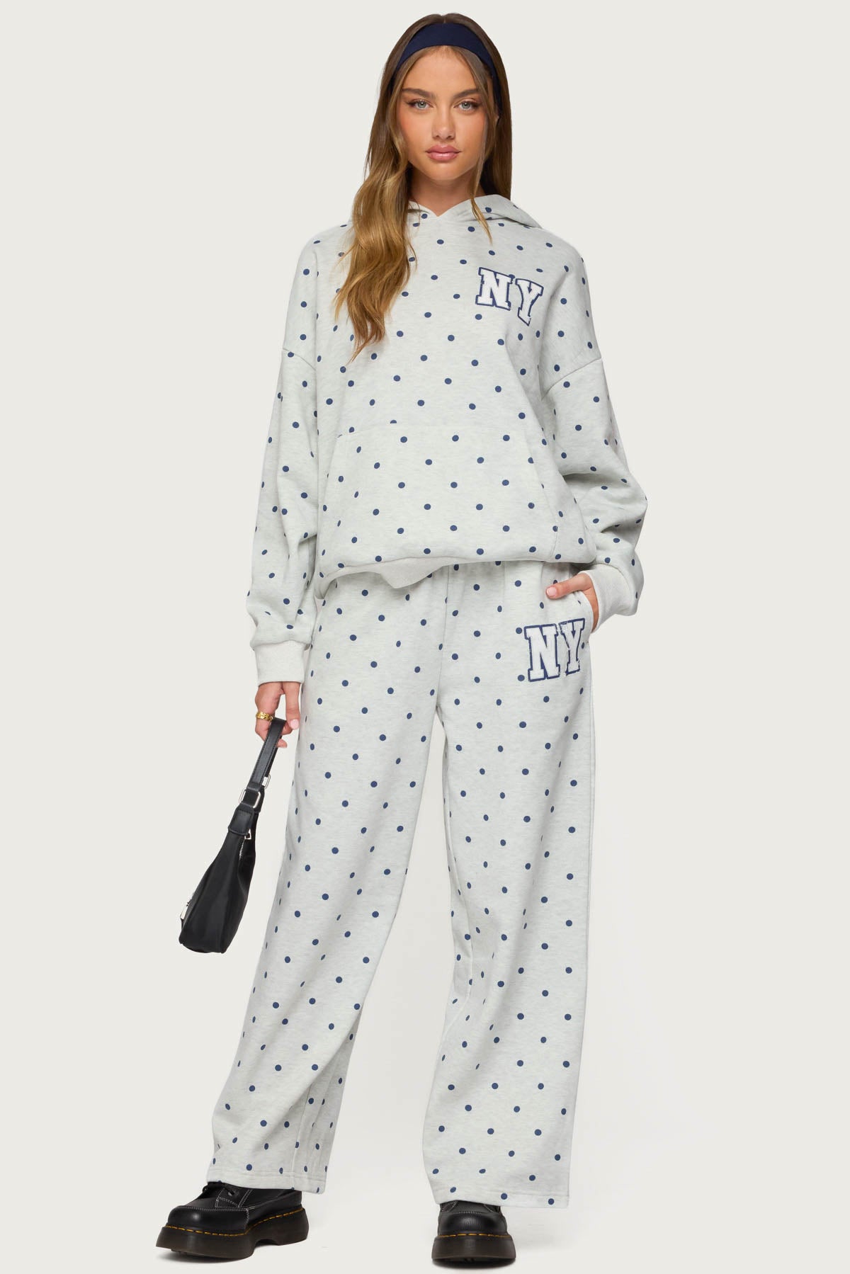 NY Babe Polka Dot Hoodie - Image 3