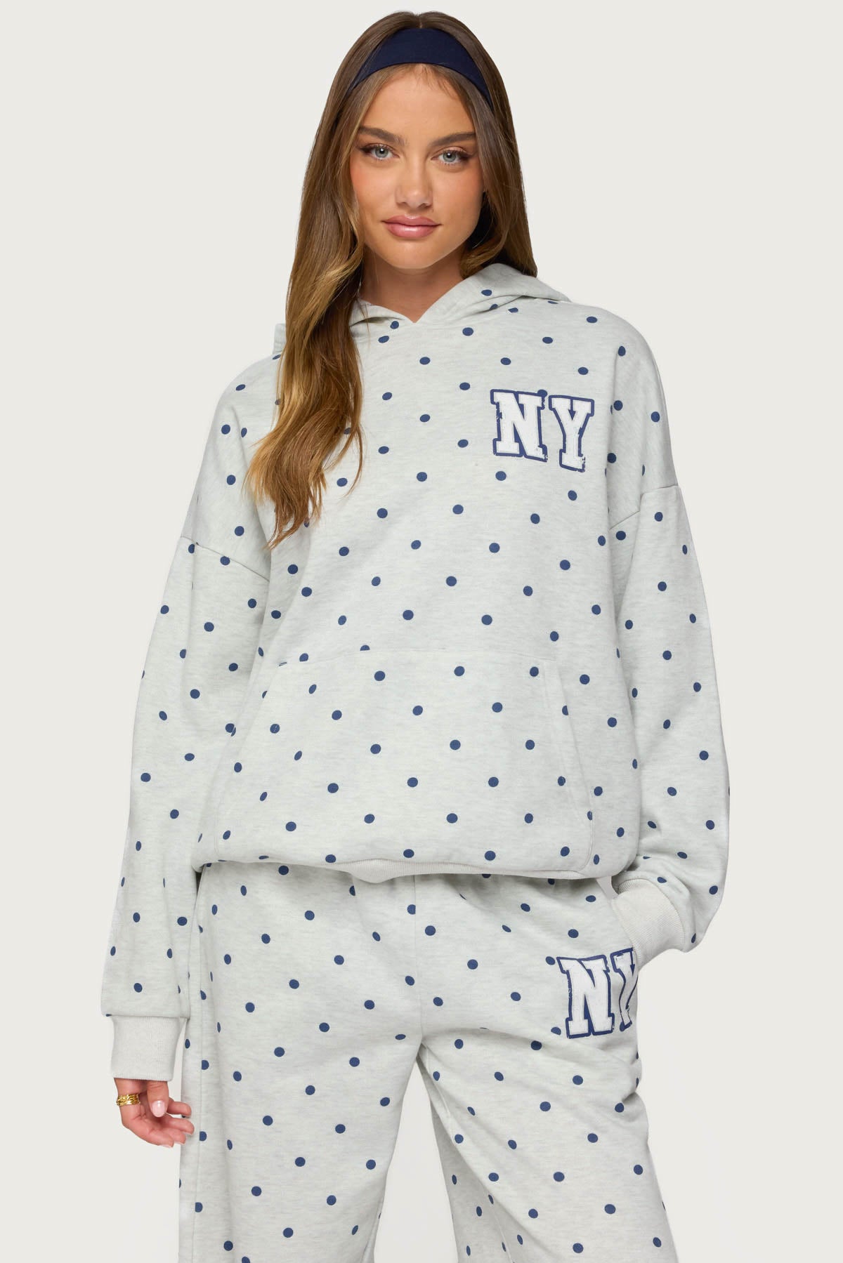 NY Babe Polka Dot Hoodie - Image 2
