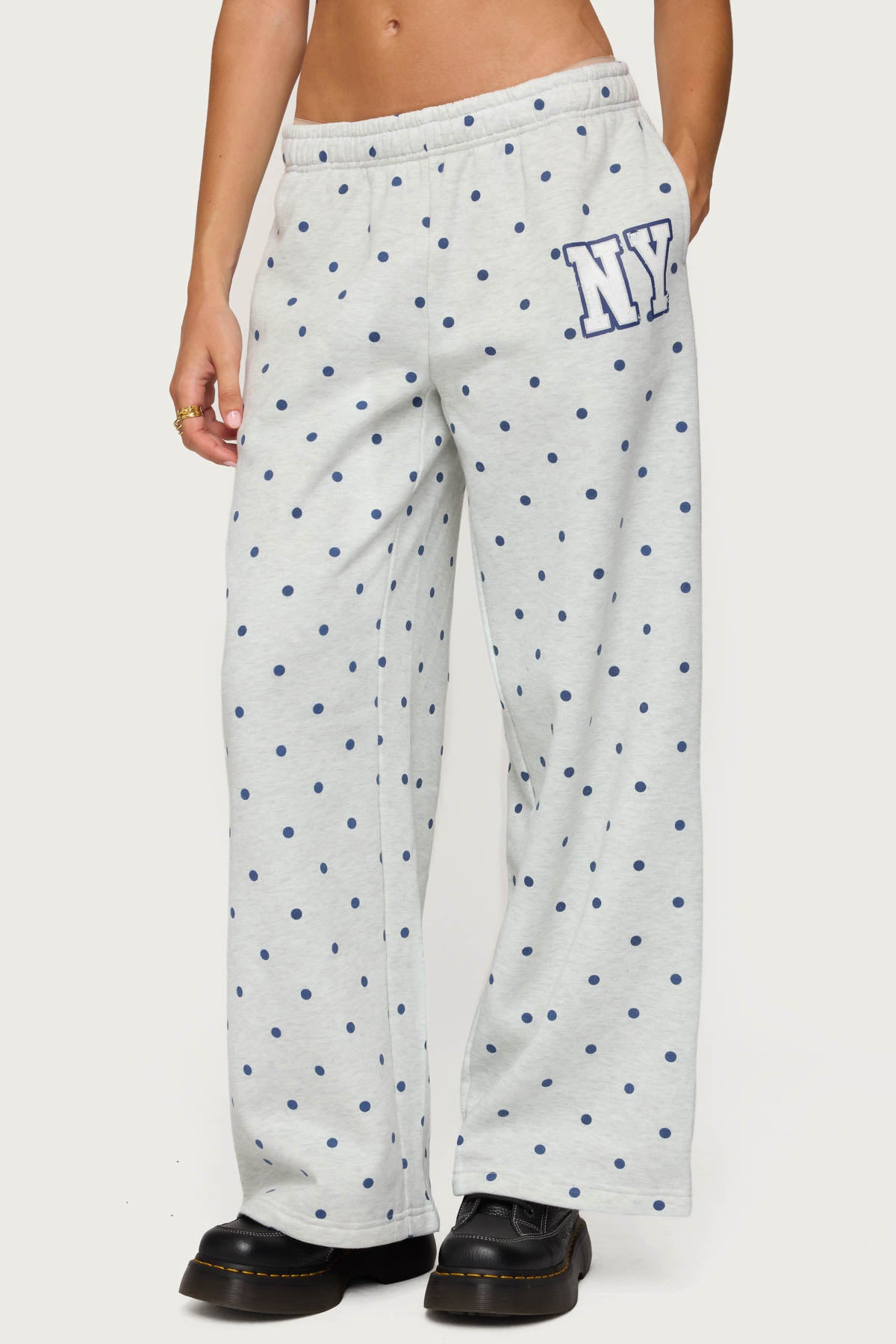 NY Babe Polka Dot Sweatpants - Image 5