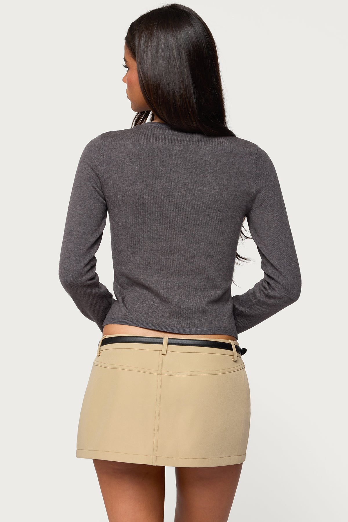 Hestia Button Up Knit Cardigan - Image 5