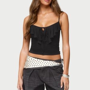 Jezebel Ruffle Tank Top