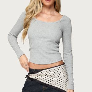 Makenna Scoop Neck Top
