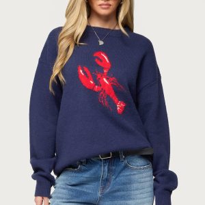 Don't Be Shellfish Knit Sweater