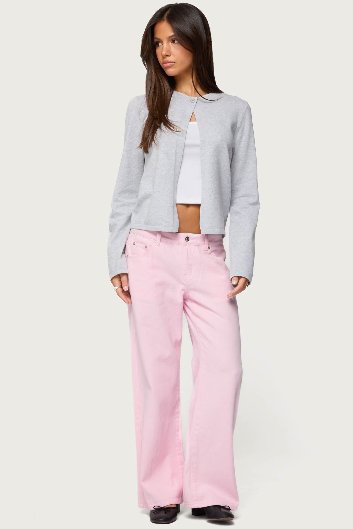 Petite Roman Low Rise Slouchy Jeans - Image 4