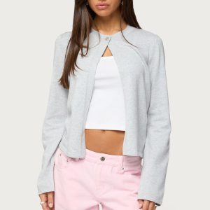 Jenie Split Front Knit Cardigan