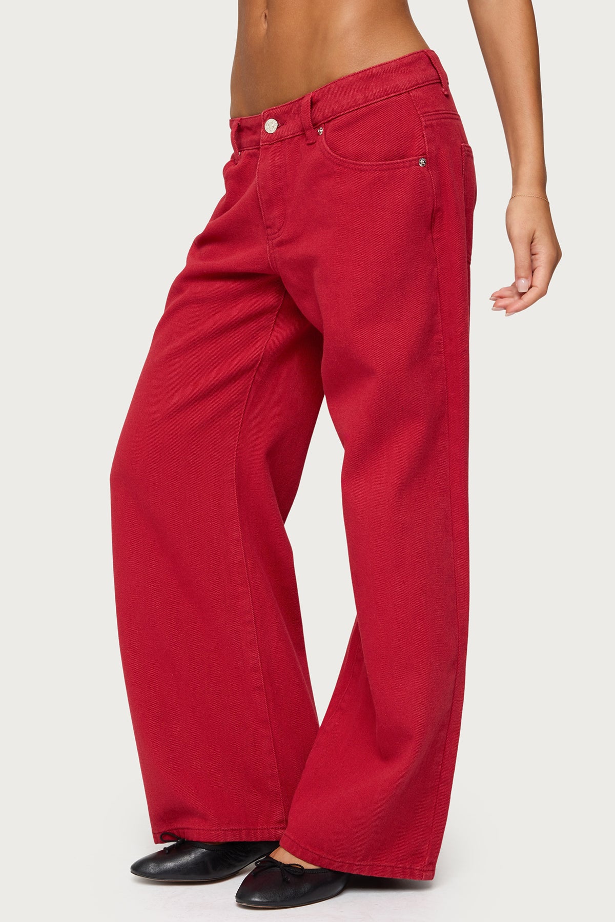 Petite Roman Low Rise Slouchy Jeans - Image 3