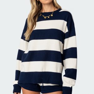 Riley Oversized Striped Sweater