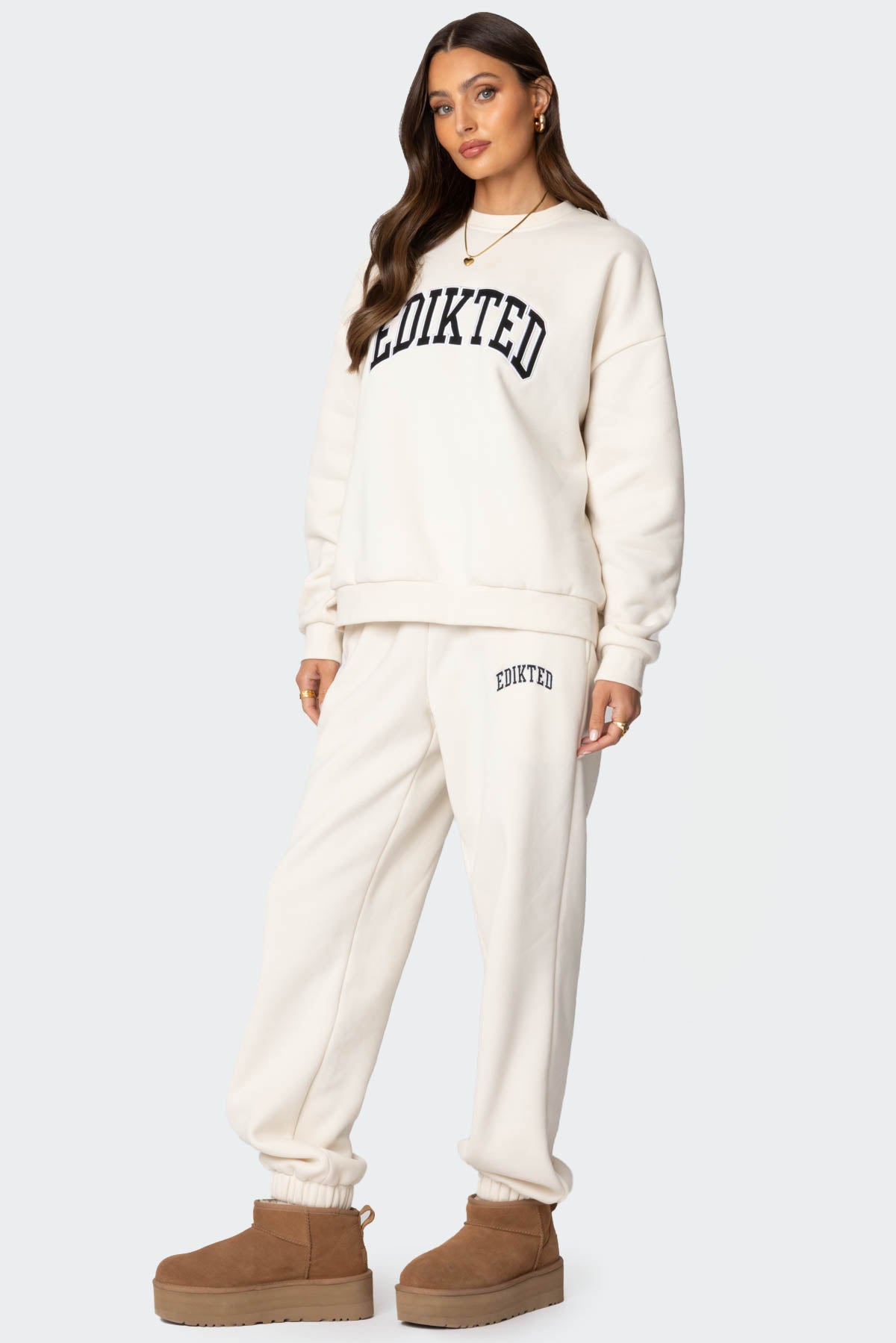 Edikted Babe Oversized Sweatshirt - Image 4