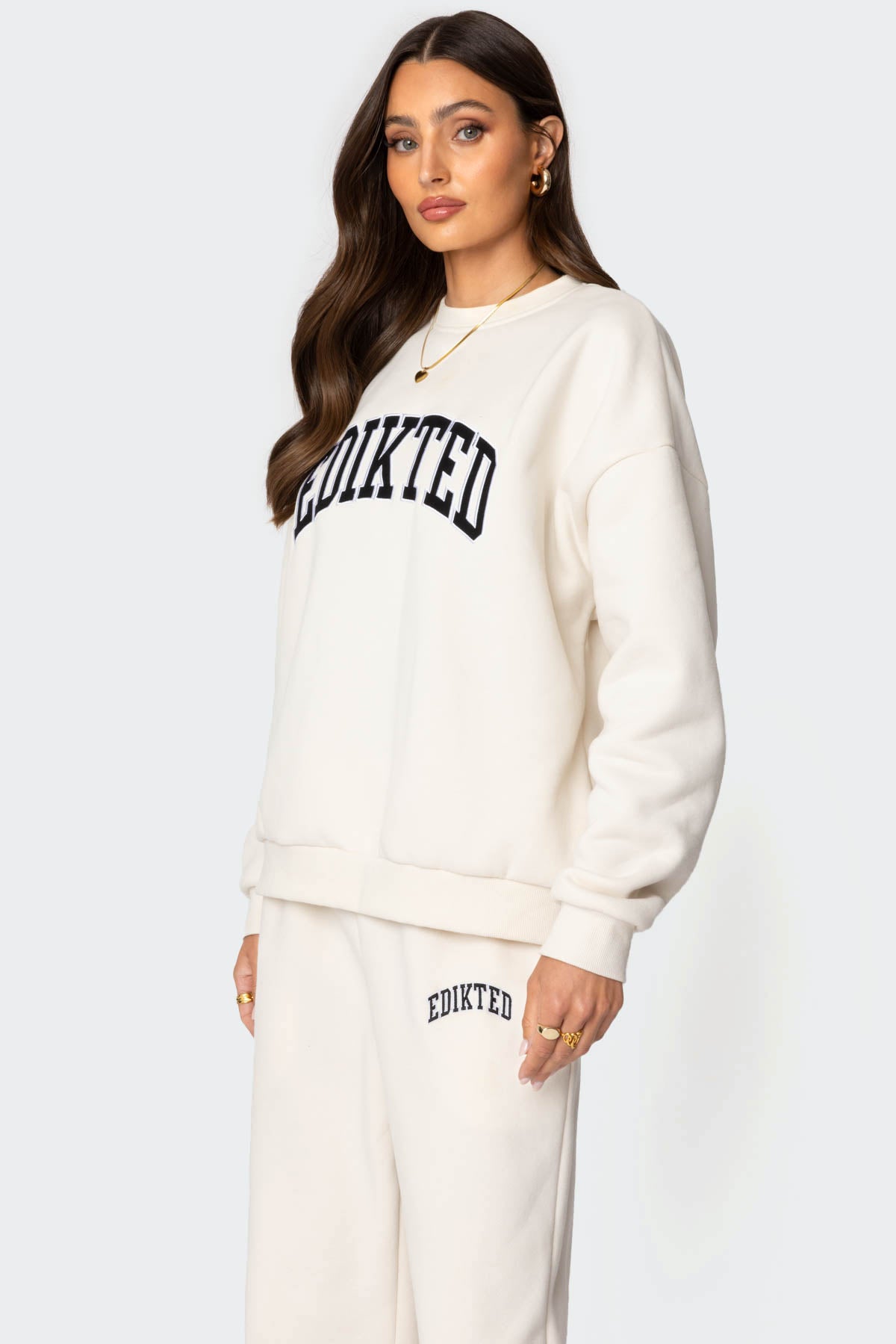 Edikted Babe Oversized Sweatshirt - Image 2
