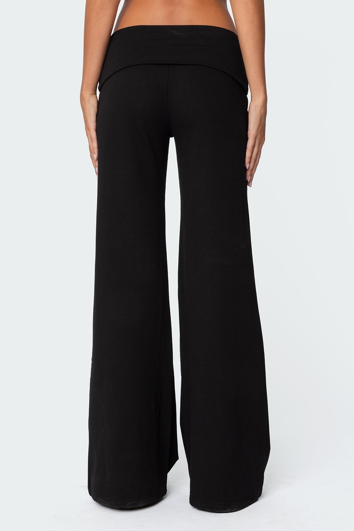 Wide Leg Fold Over Pants - Image 3