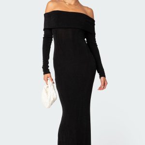 Susan Fold Over Maxi Dress