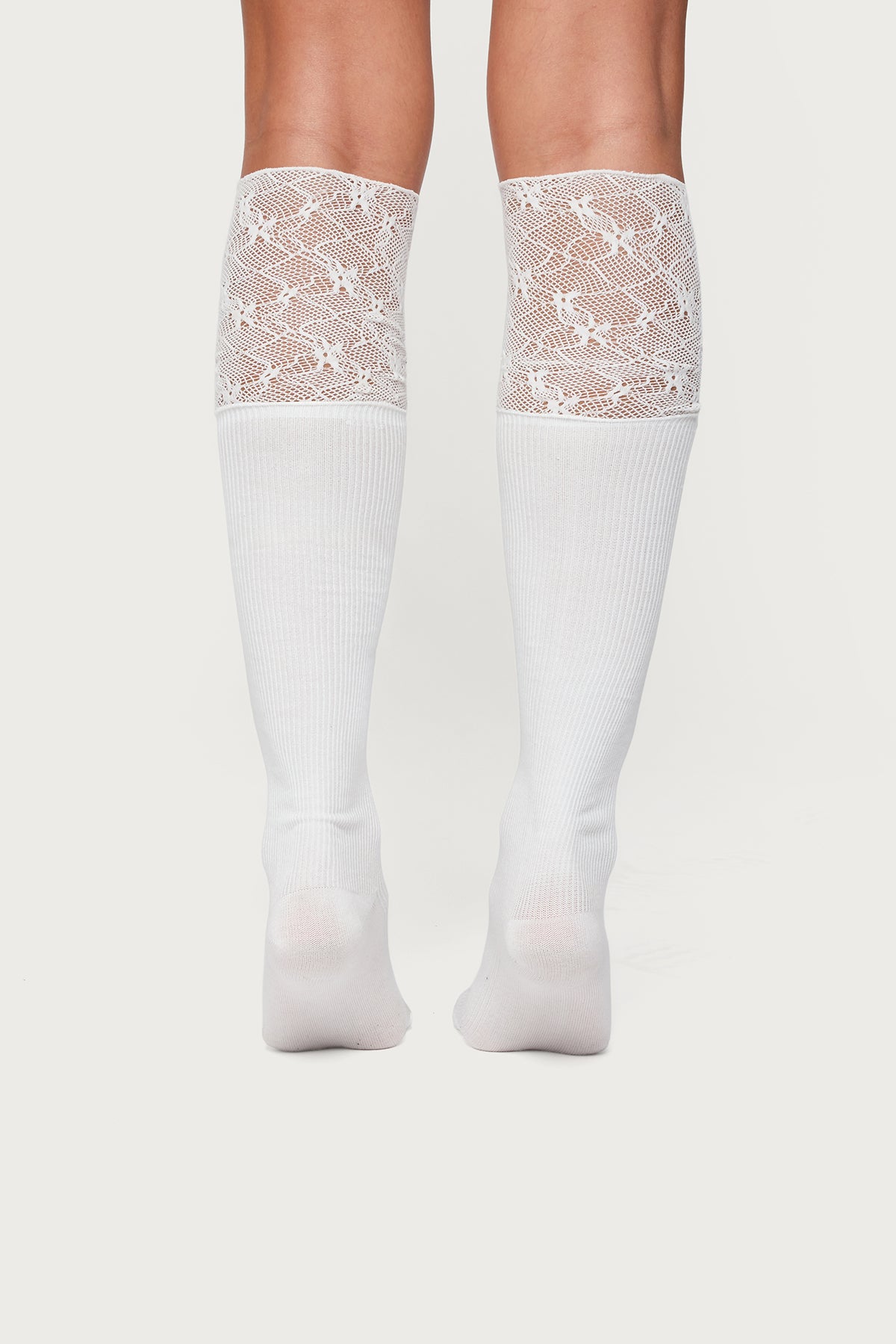 Lacey Layered Knee High Socks - Image 4