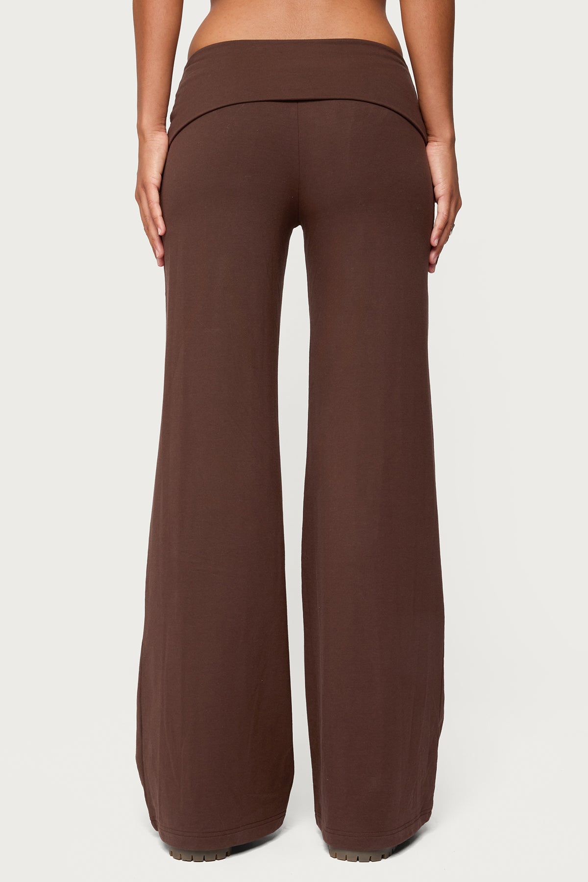 Wide Leg Fold Over Pants - Image 5