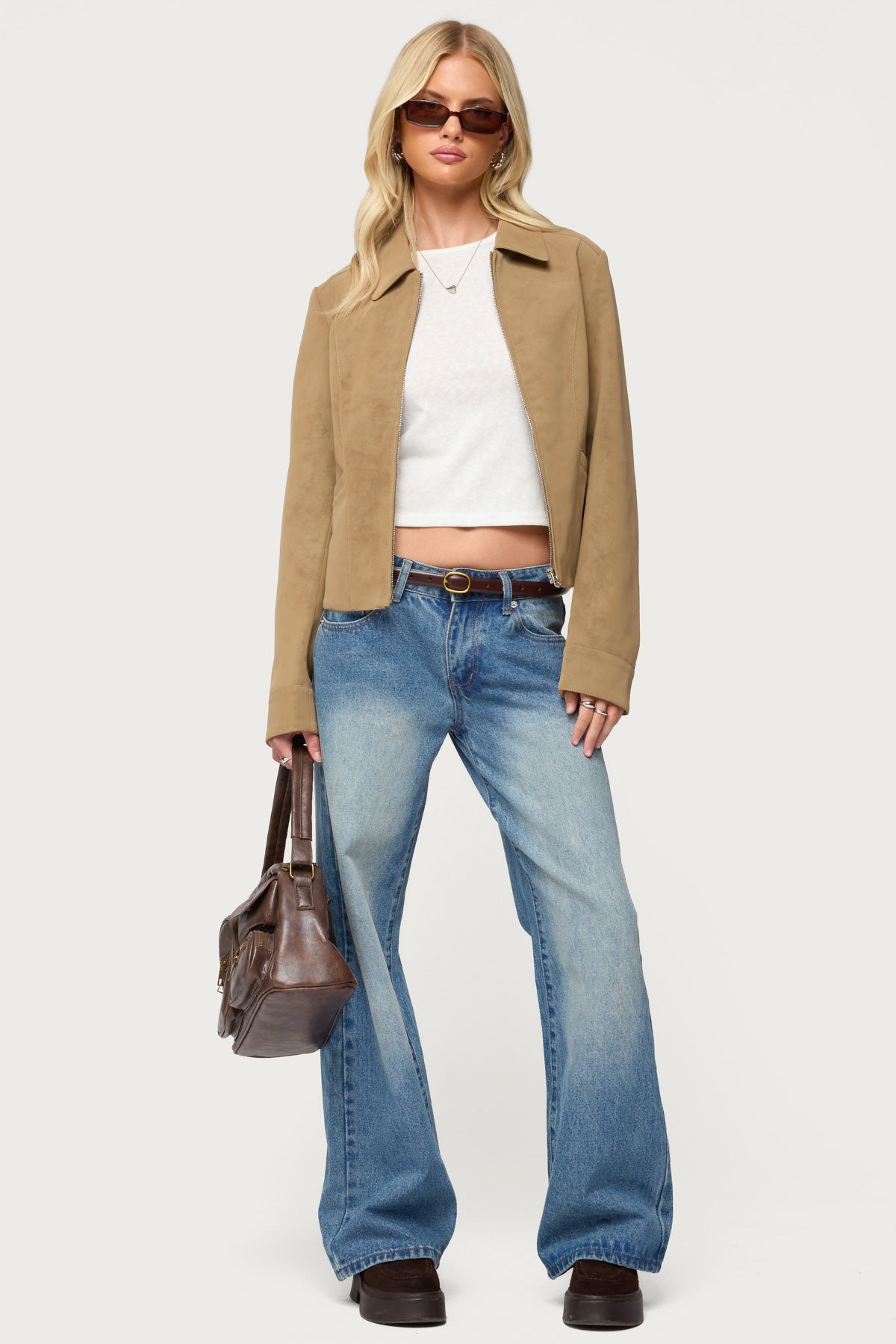 Cozette Faux Leather Jacket - Image 2