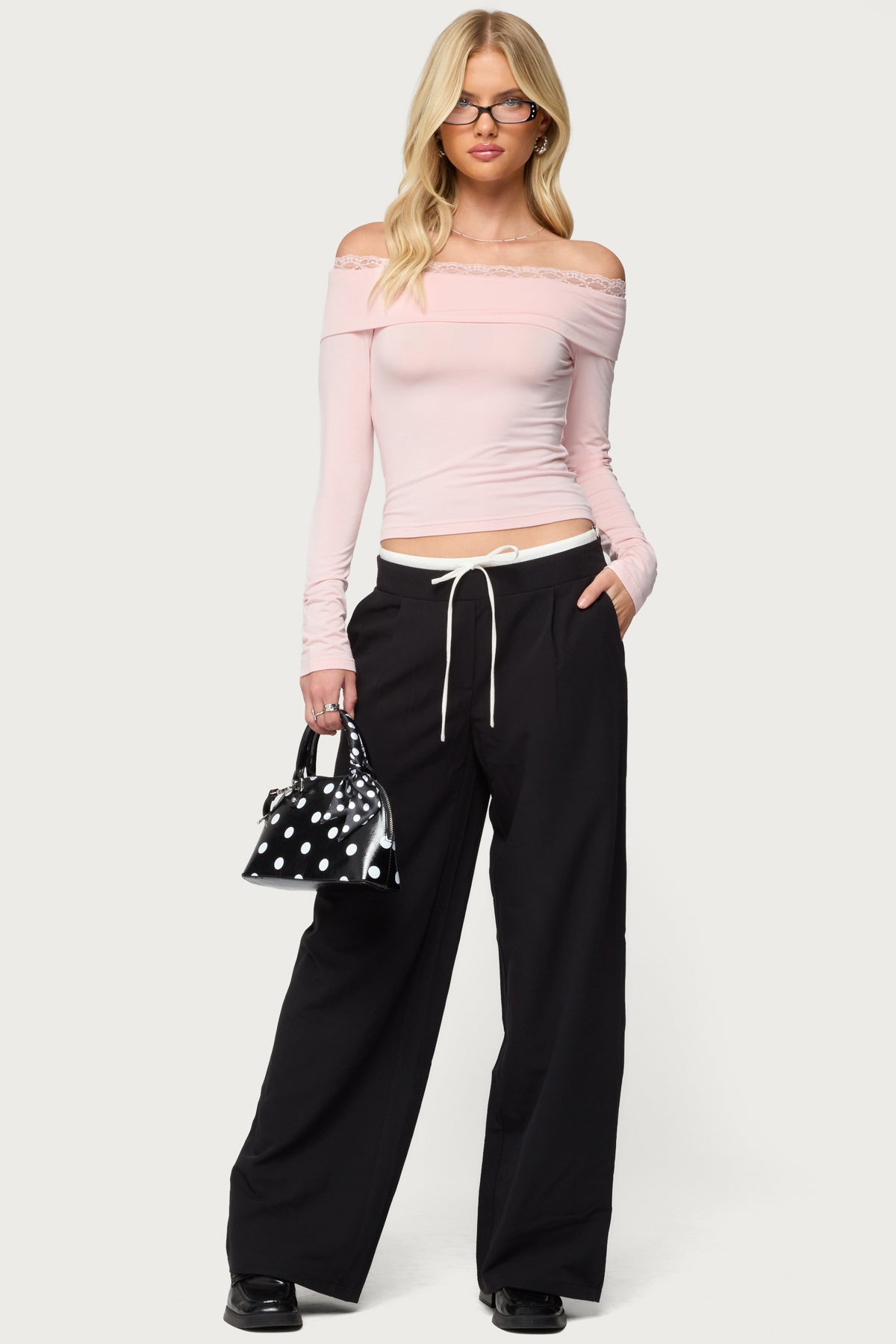 Janus Lacey Fold Over Top - Image 3