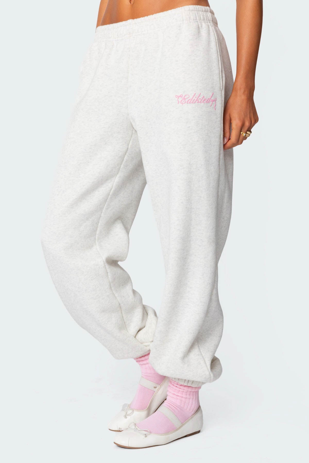 Sasha Bow Detail Sweatpants - Image 5