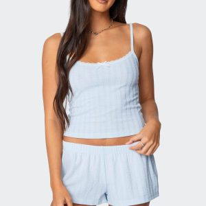 Irene Pointelle Tank Top