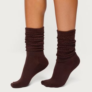 Slouchy Scrunch Socks