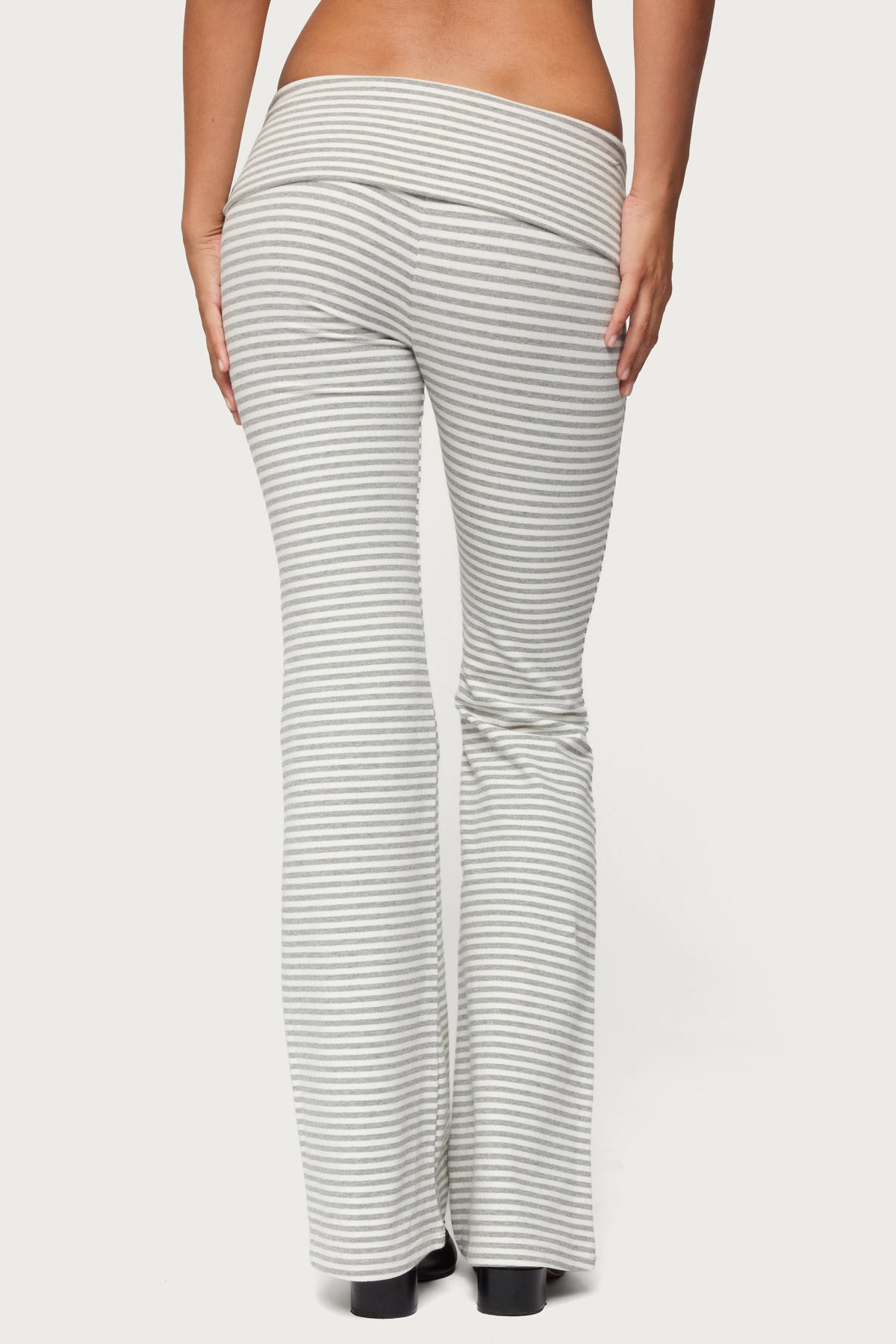 Kaeli Stripey Flared Leggings - Image 5