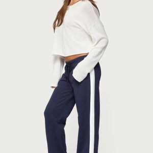 Baker Contrast Striped Sweatpants