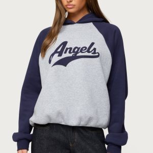 Angels Raglan Oversized Hoodie