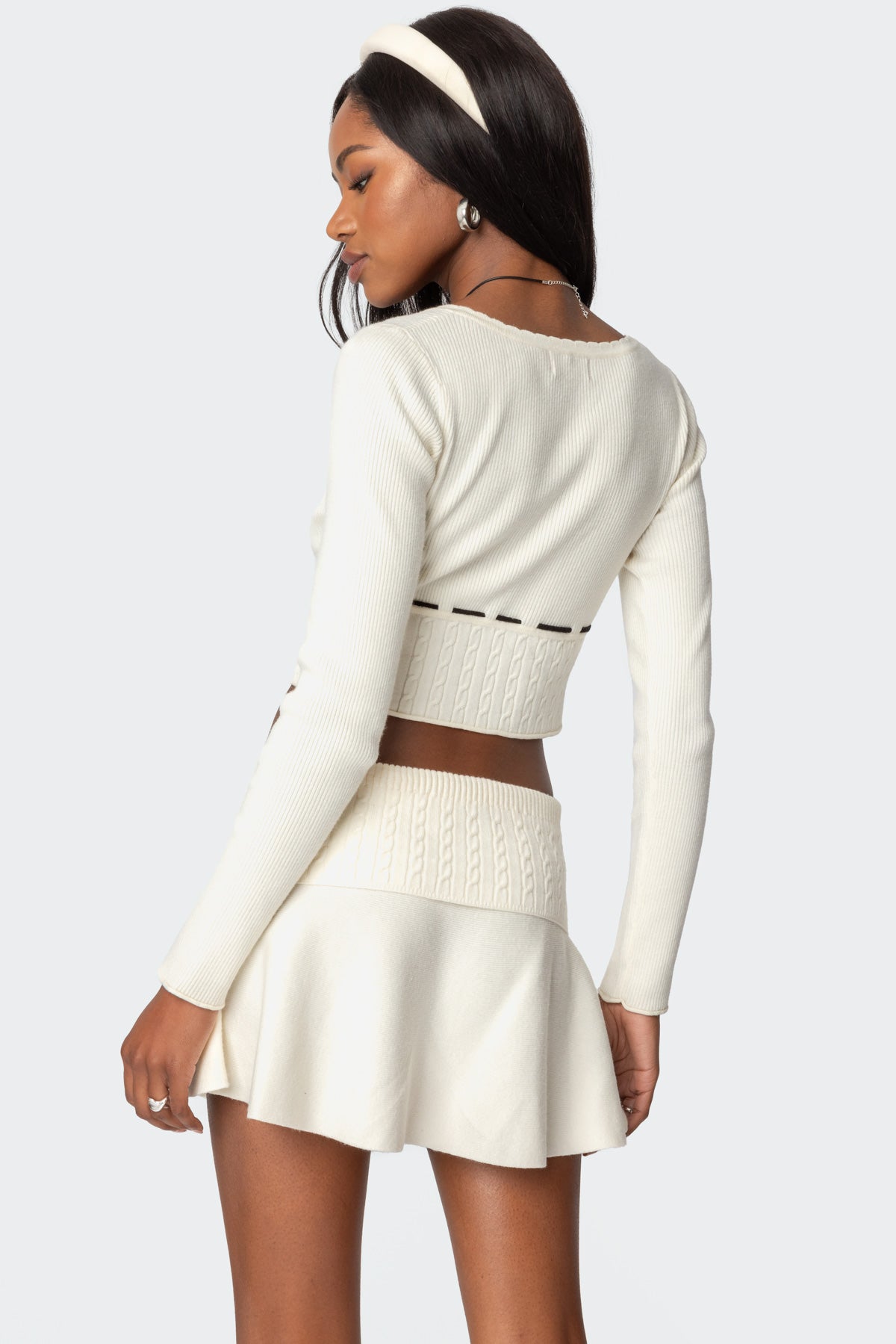 Andie Ribbon Knit Top - Image 5