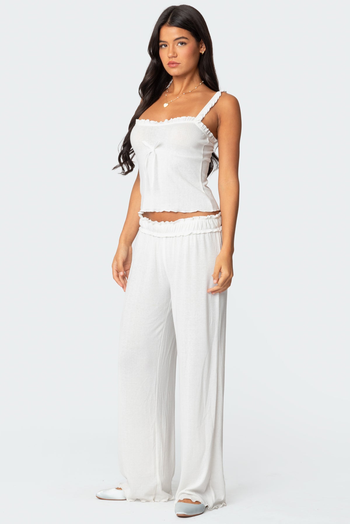 Sylvia Pointelle Pants - Image 3