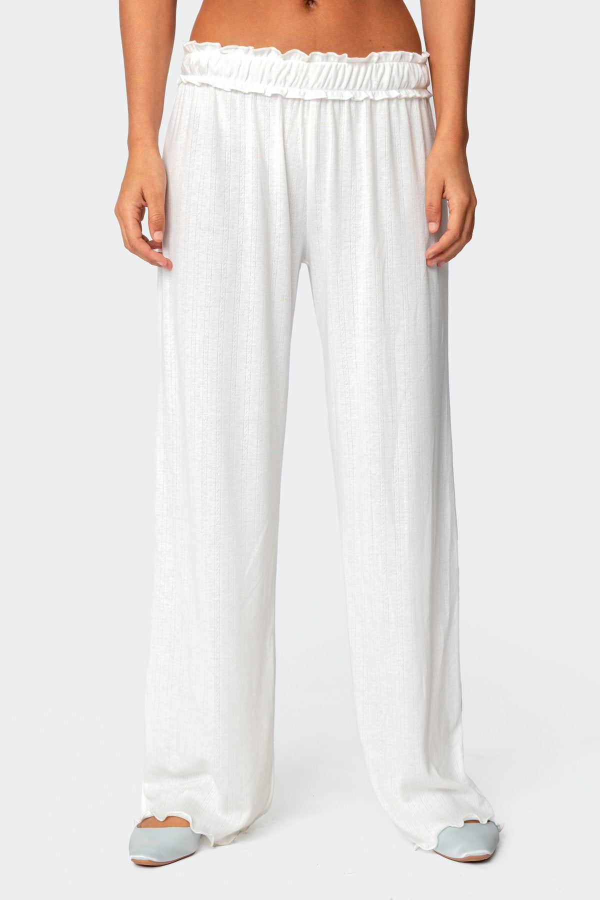 Sylvia Pointelle Pants - Image 2