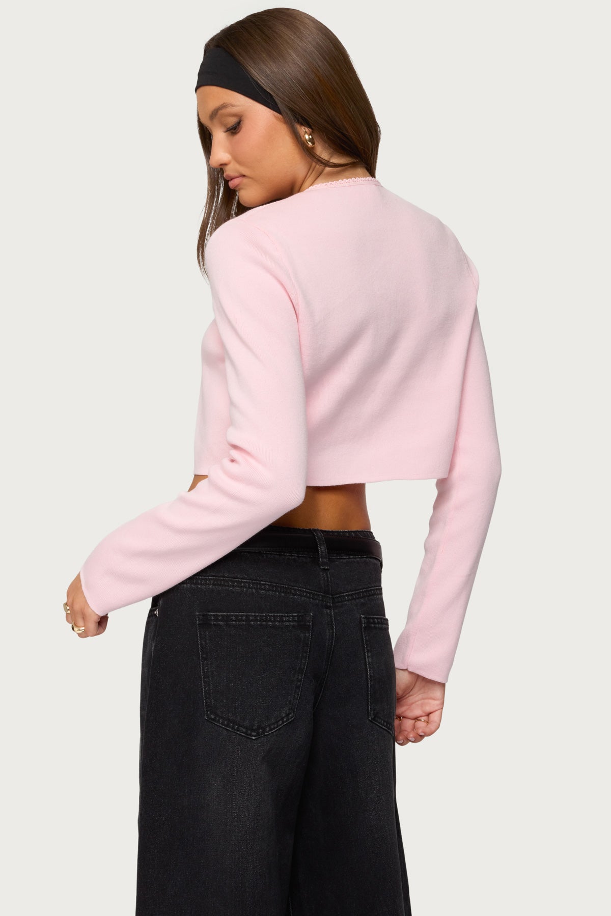 Jayne Split Front Knit Cardigan - Image 5