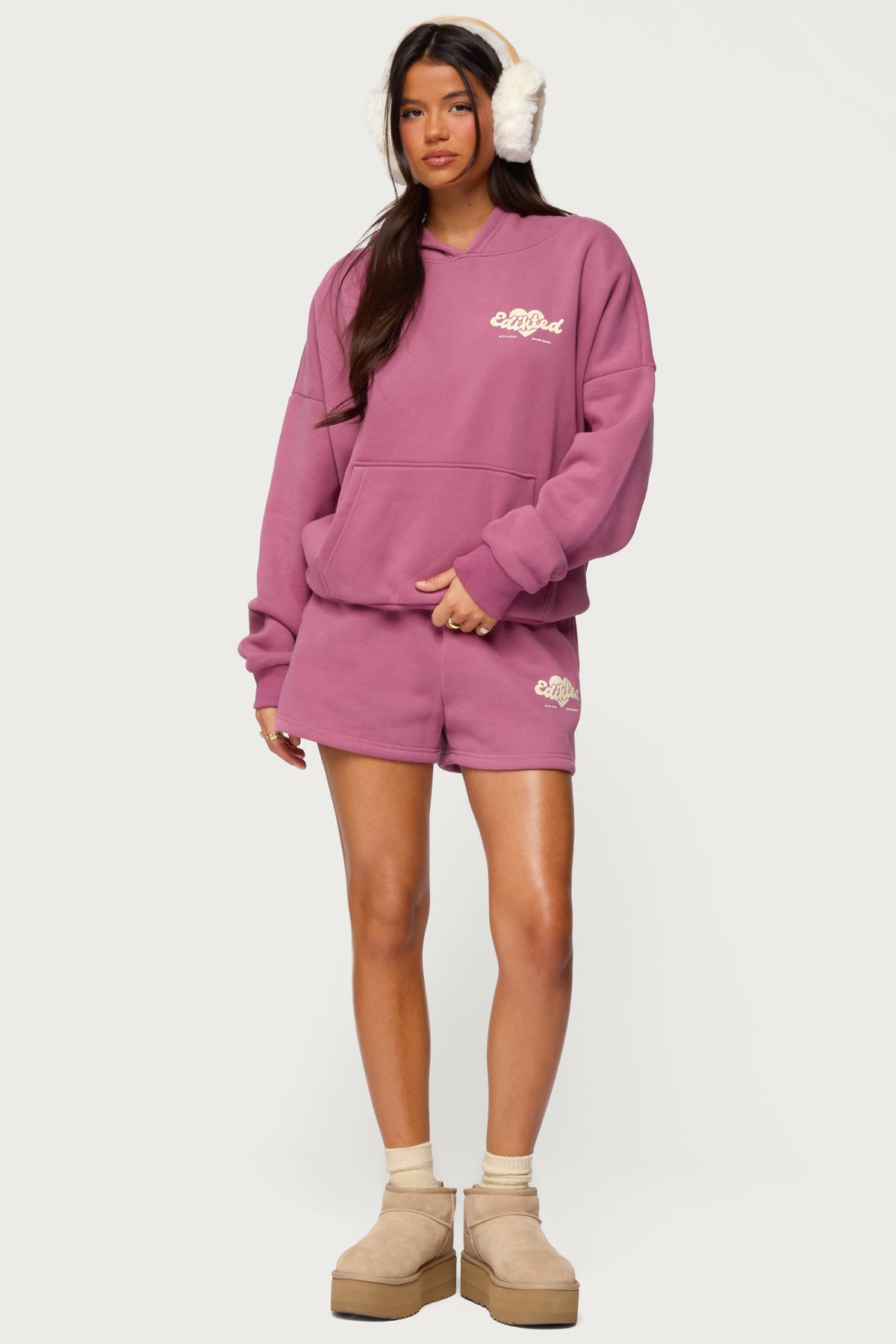 We're Edikted Sweat Shorts - Image 6