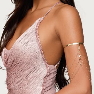 Festival Rhinestone Chain Arm Cuff
