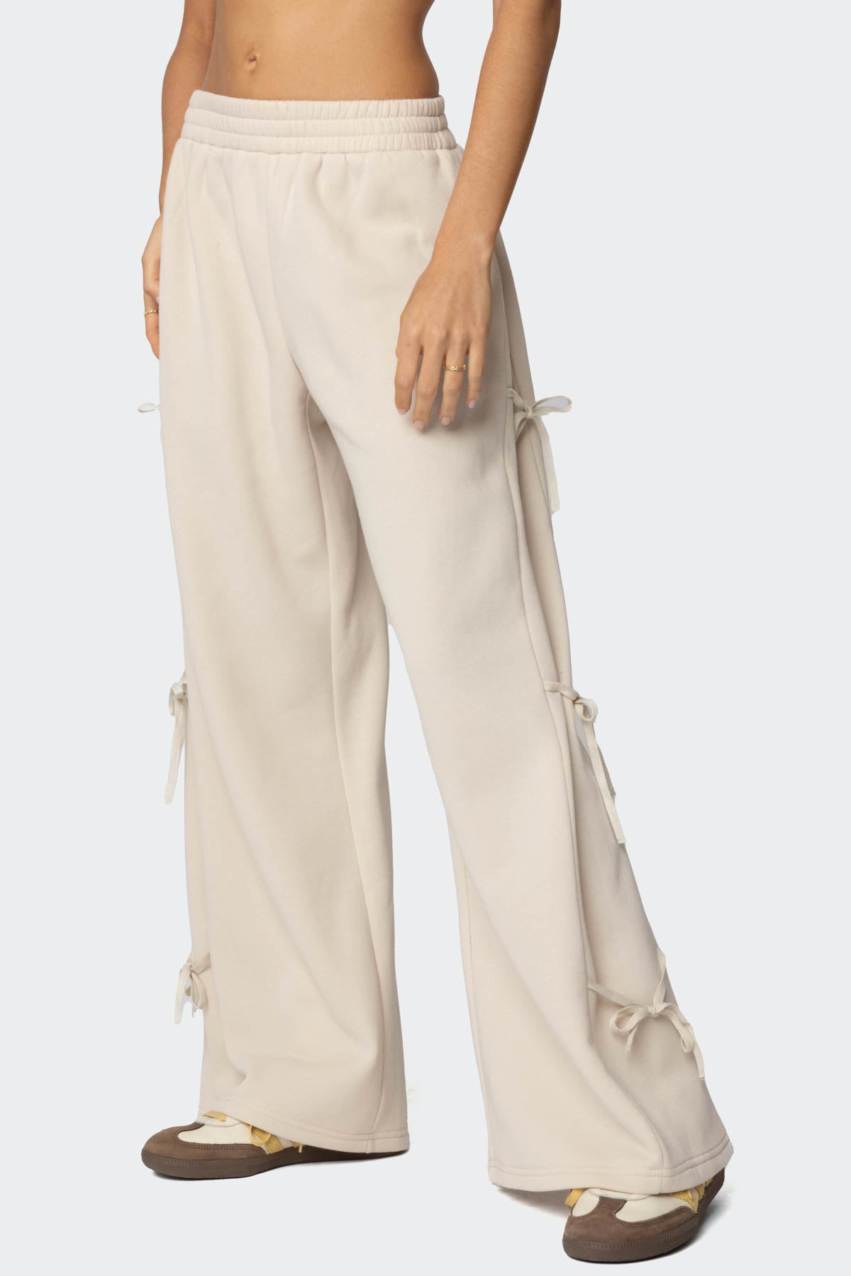 Claudette Baggy Ribbon Sweatpants - Image 2