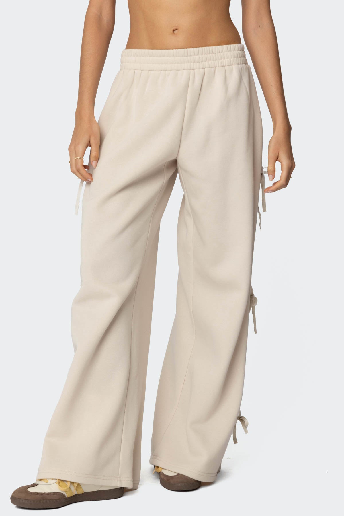 Claudette Baggy Ribbon Sweatpants - Image 3
