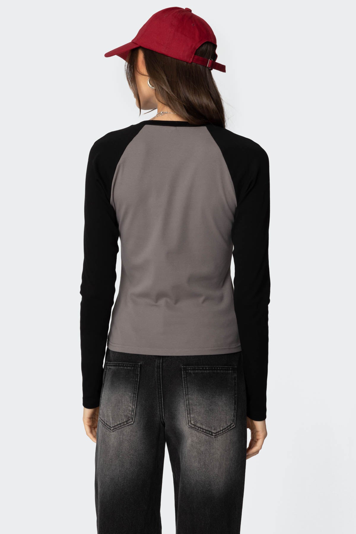 Tommi Raglan Long Sleeve T Shirt - Image 5