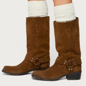 Knee High Scrunch Socks