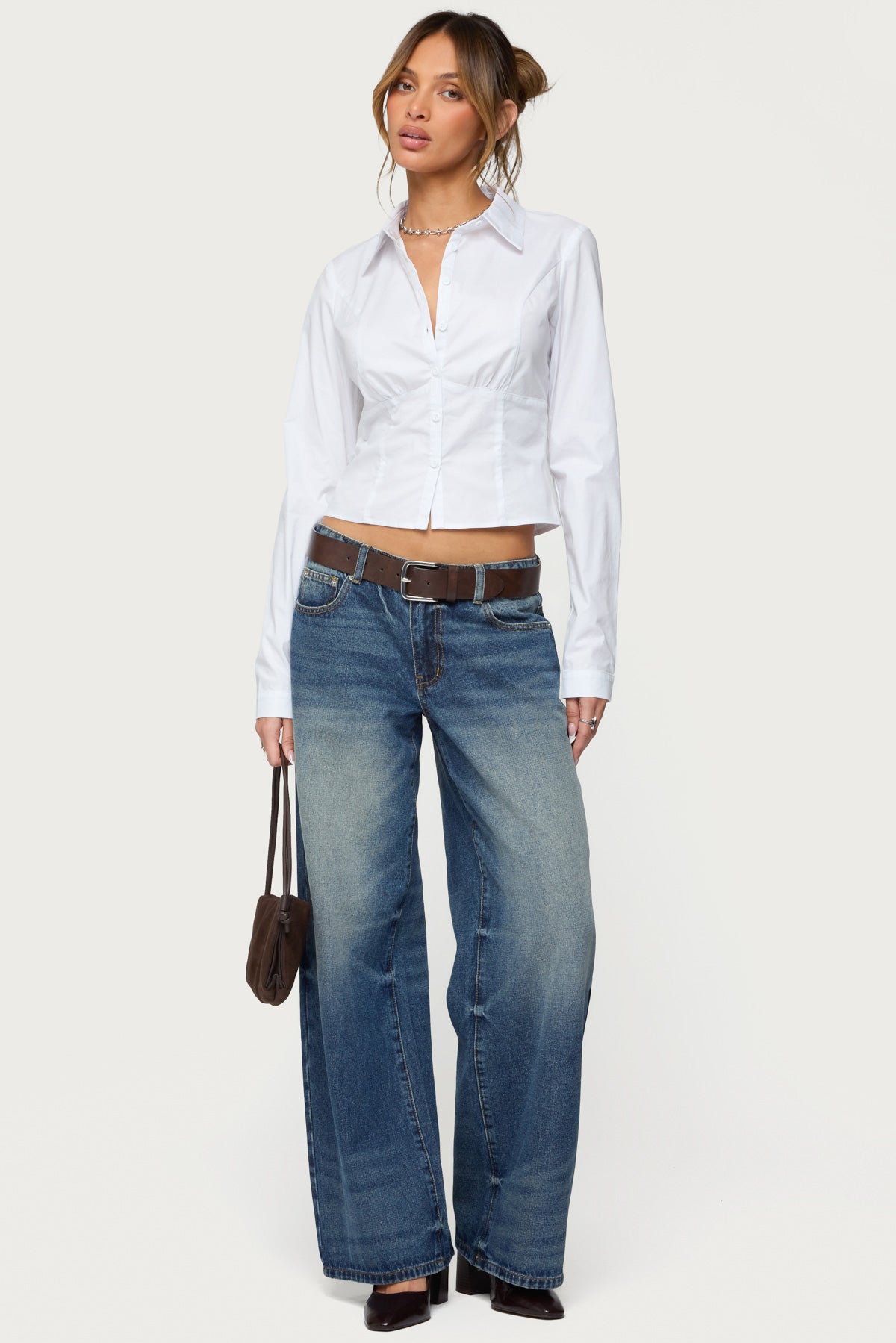 Laurna Tailored Button Up Shirt - Image 3