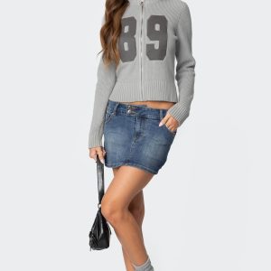 Eryn Denim Mini Skirt