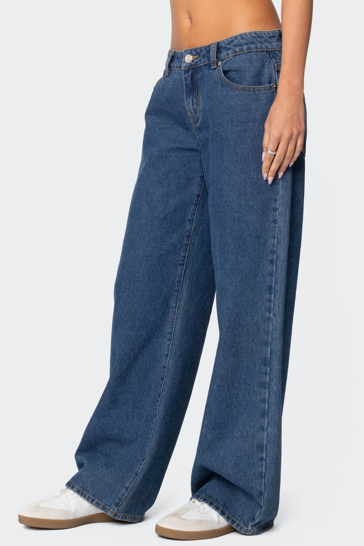 Raelynn Washed Low Rise Jeans - Image 5
