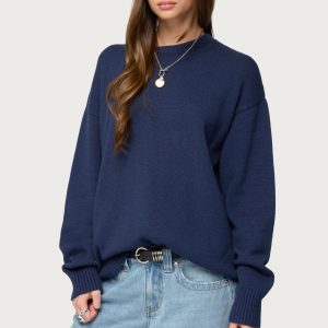 Priscila Oversized Crewneck Sweater