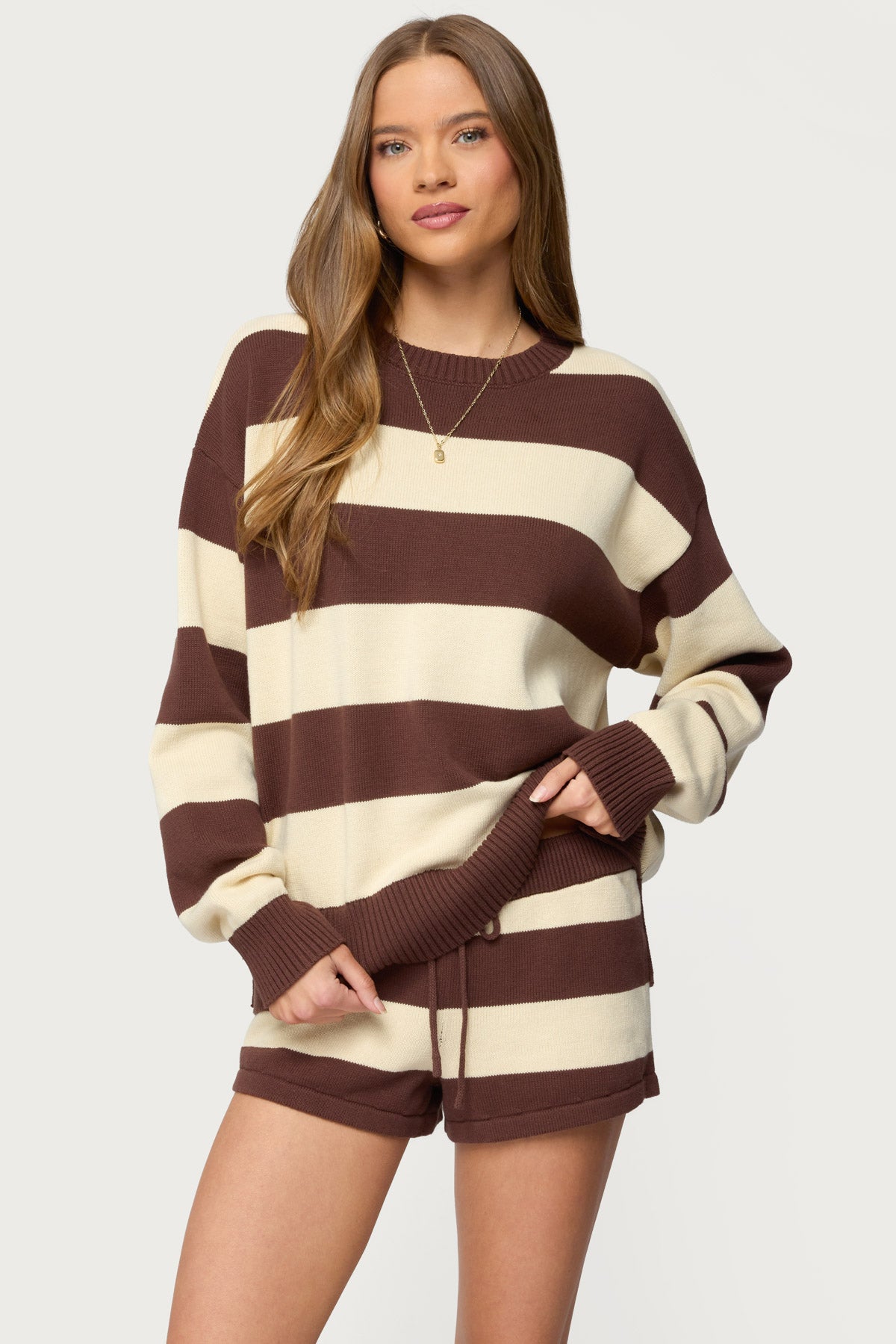 Riley Oversized Striped Sweater