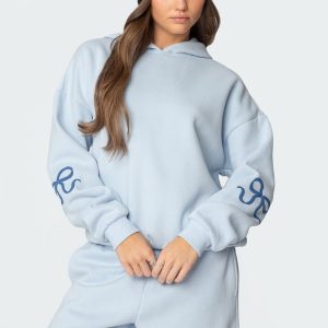 Bonney Bow Detail Hoodie