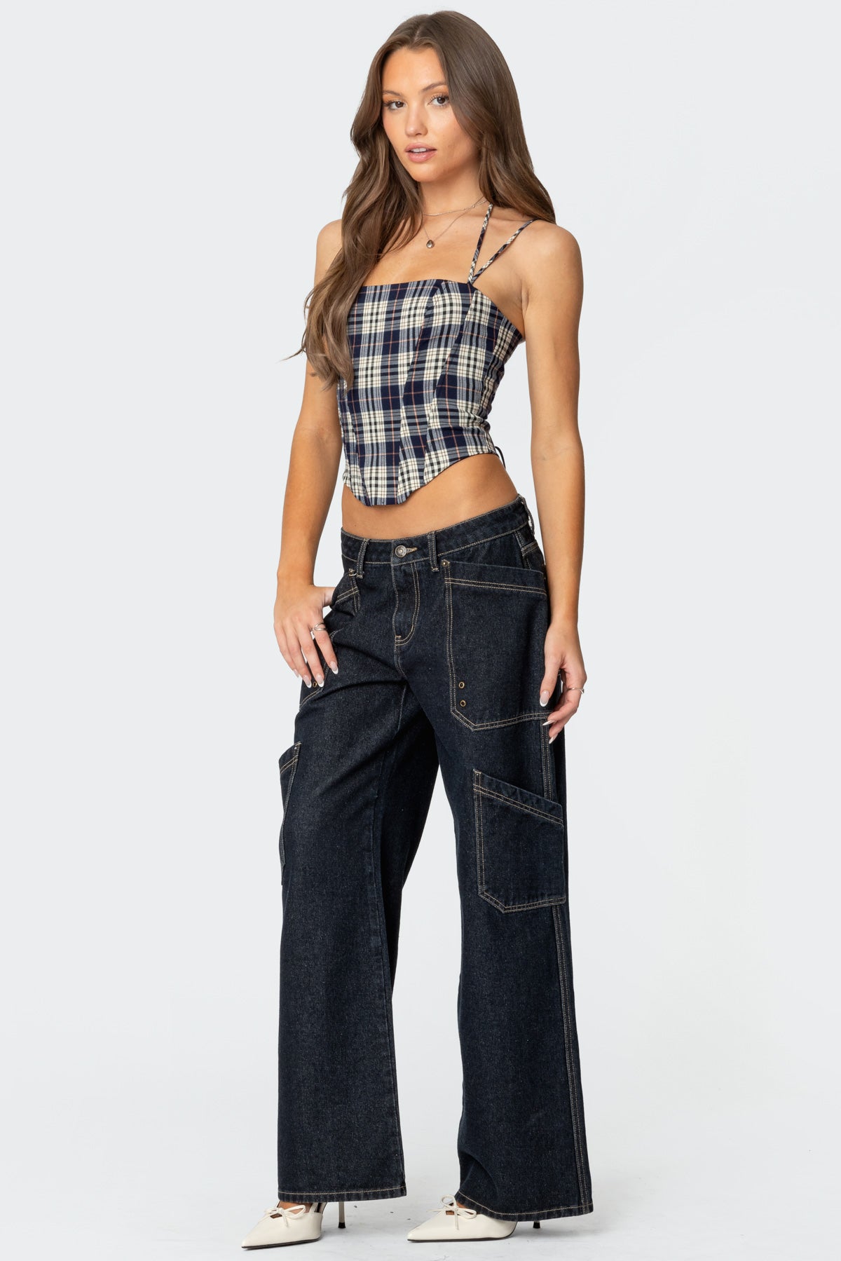 Leon Plaid Corset - Image 4