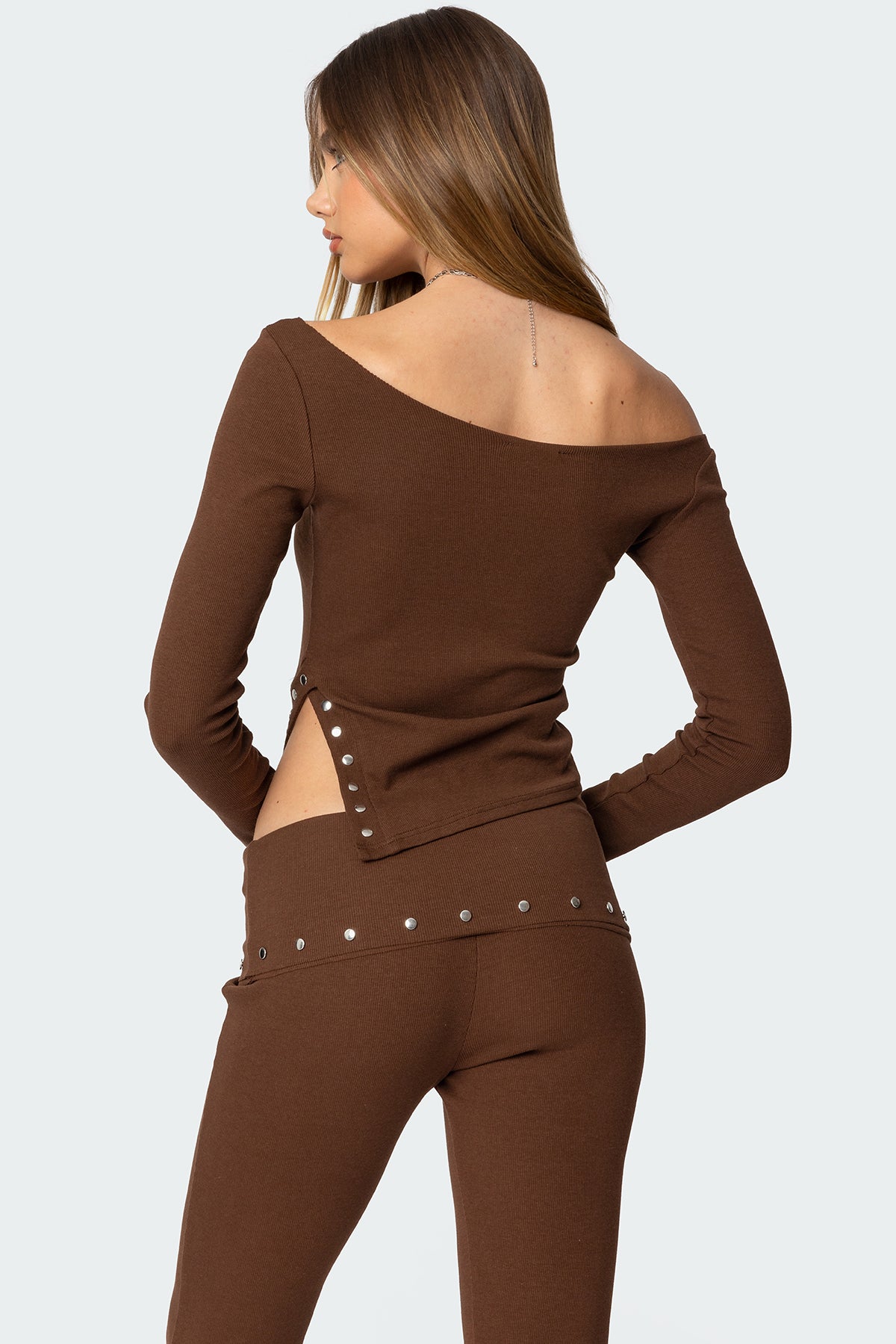 Aries Studded Asymmetric Top - Image 5