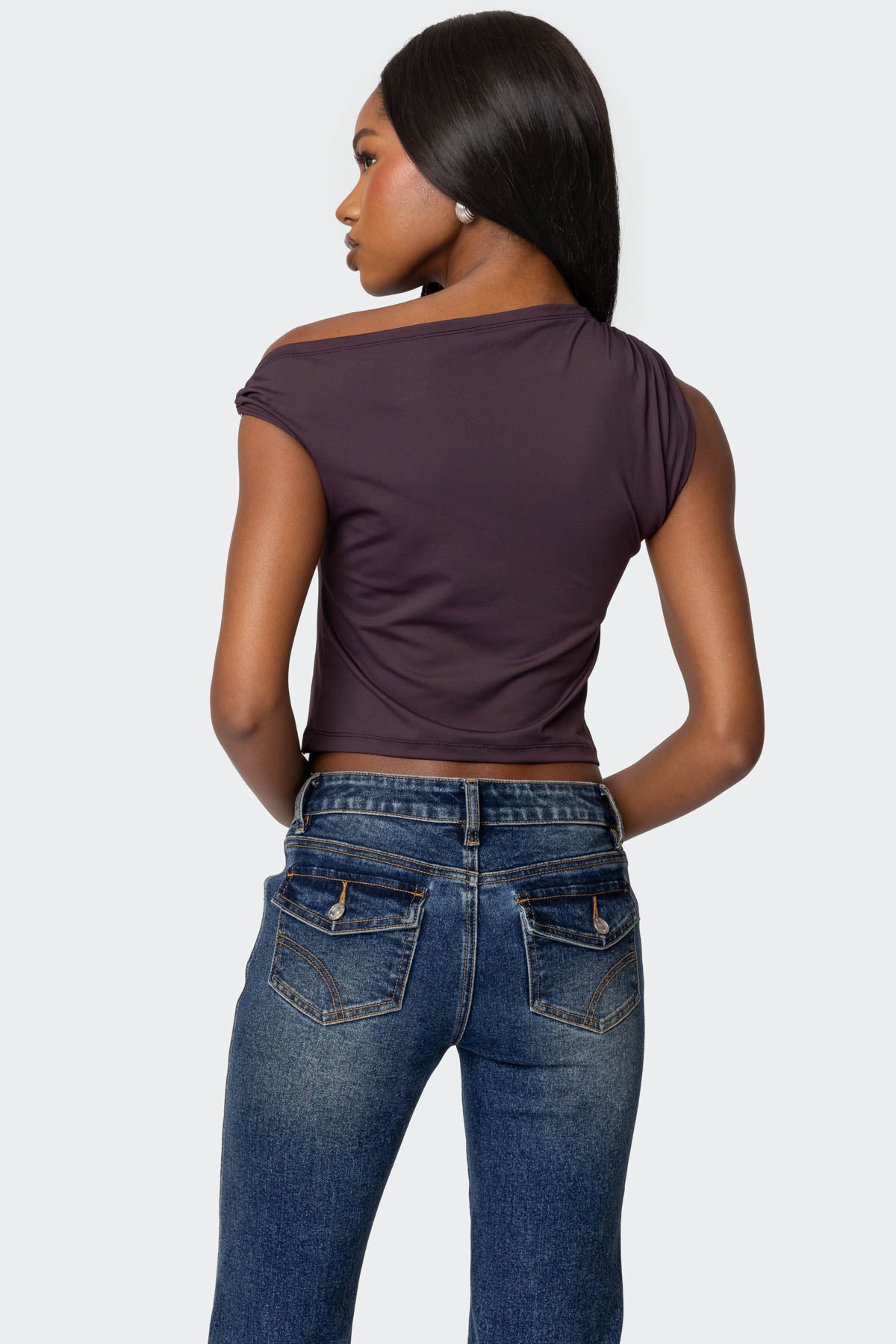 Abstract Metal Ring Asymmetric Top - Image 4