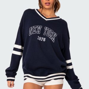 90S In New York Oversized Sweater