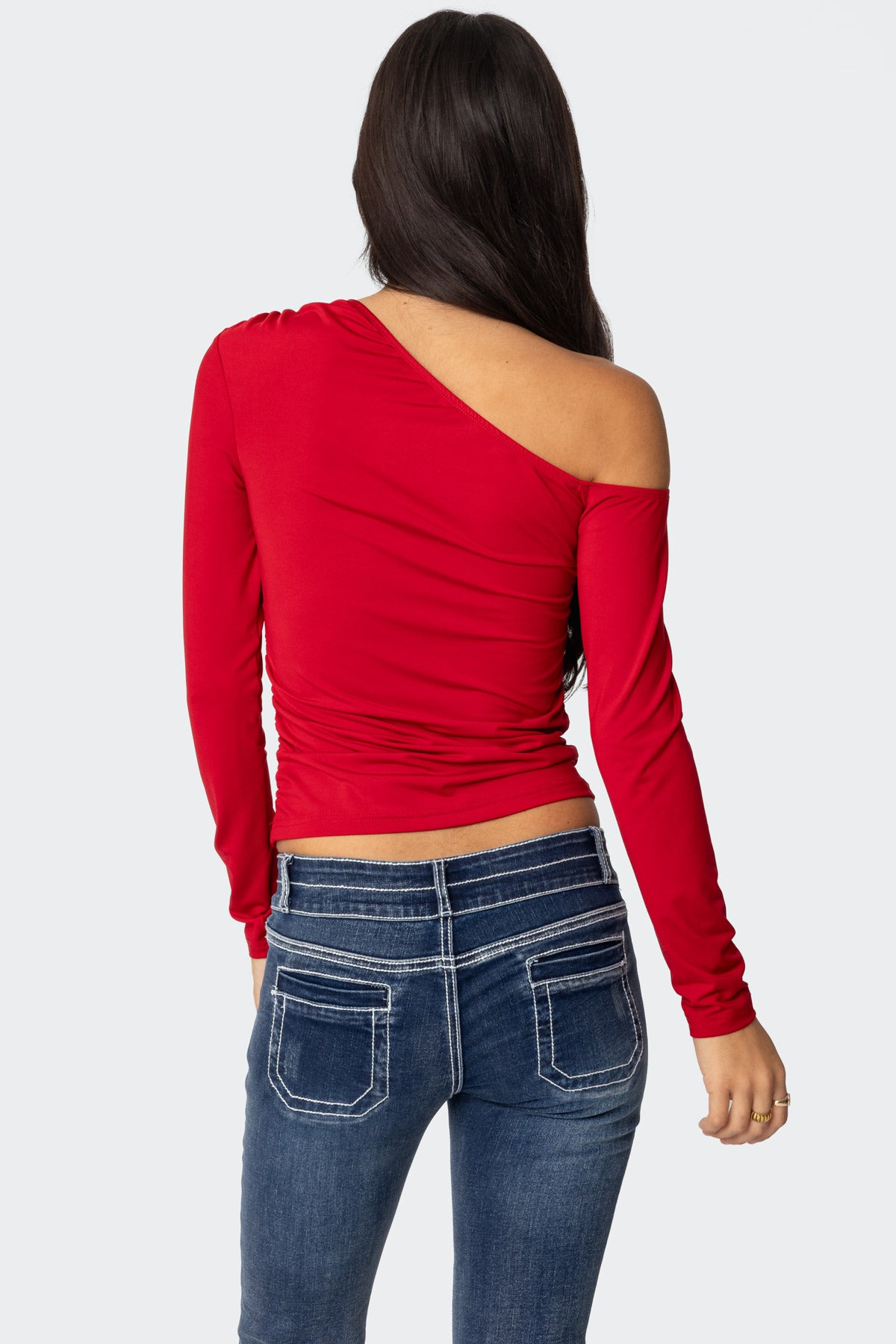 Ronnie Asymmetric Long Sleeve Top - Image 5